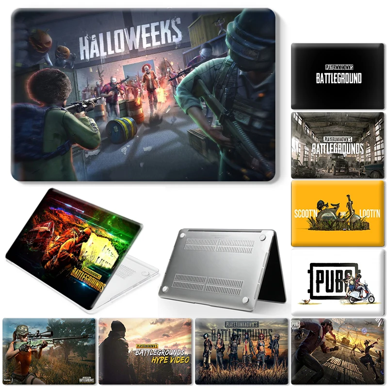 

Pubg Laptop Case For Macbook Air 11 2018 2020 13 Touch Bar ID Pro 13 15 16 Retina 15 13 12 inch Cover