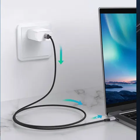Кабель для быстрой зарядки PD 100 Вт 60 Вт USB C на Type C для Xiaomi Samsung MacBook iPad