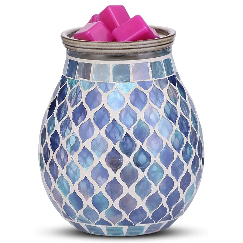 

Стеклянный восковой нагреватель, Настольная декоративная ароматическая лампа, небольшая плавильная восковая курильница, креативная худож...