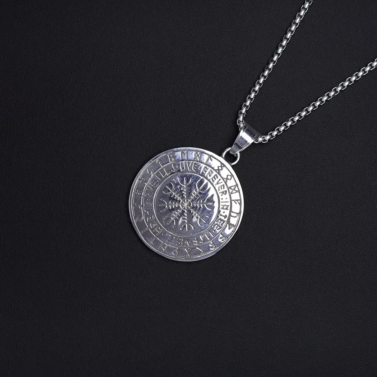 Nedar 2 шт. 48 5*38 5 мм двойной кулон с летающим драконом ожерелье из нержавеющей стали