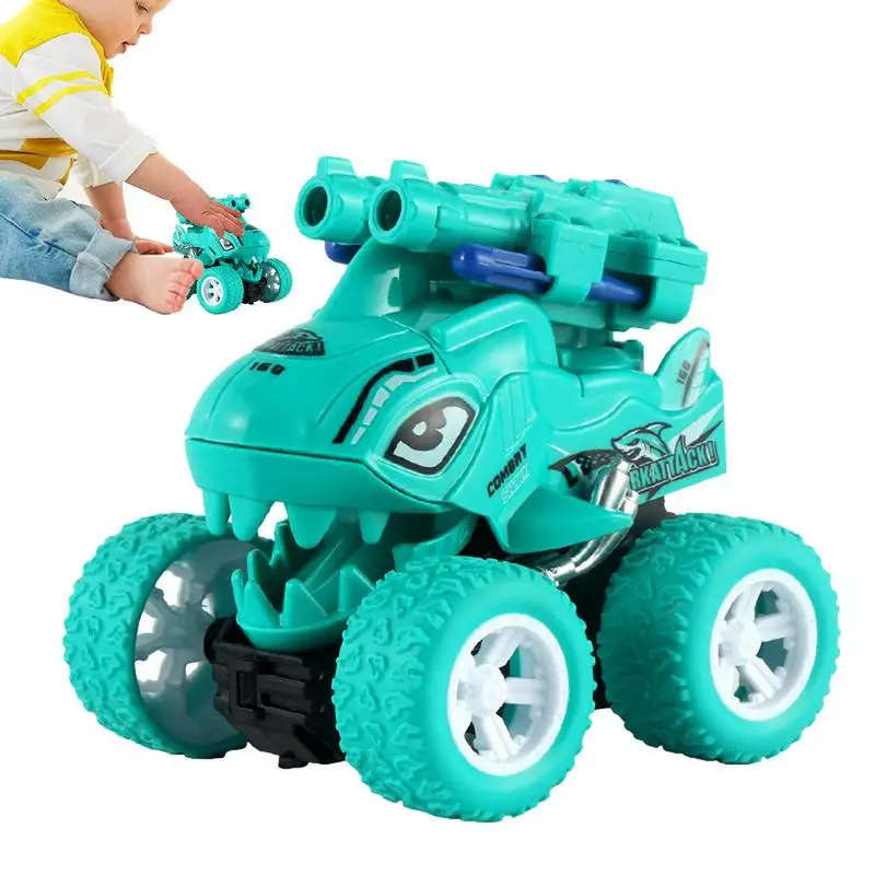 

Creative Tyrannosaurus Rex Pull Back Car Toy Mini Dinosaur Catapult Car Inertia Car Dinosaur Toy Children Gifts For 2 Year Old
