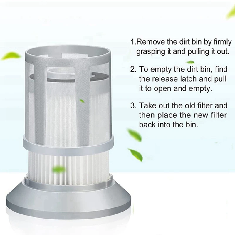 Filter Replacement For Bissell Zing 1665 2156 Powerforce 1613056 Assembly