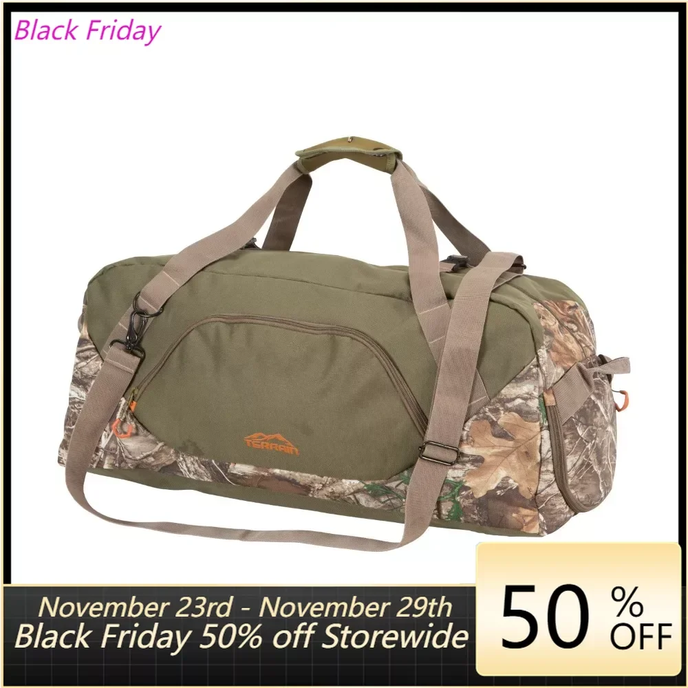 

Travel Duffel Bag, Large Convertible Garment Suit Travel Duffel Bag, Camo