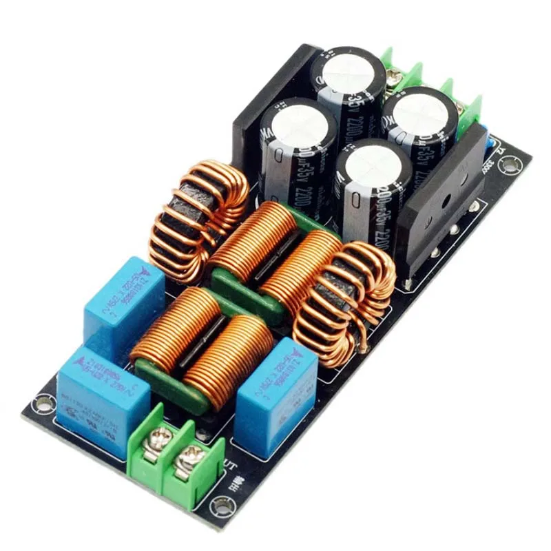

DLHiFi 4A 10A 20A AC EMI POWER Filter EMC 110V 220V Purify Power RFI DC Isolator Noise Audio Decoder Amplifier Purification