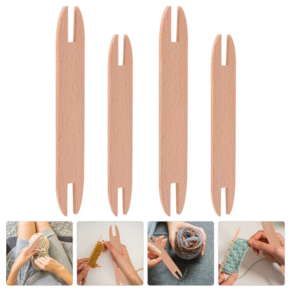 

Weaving Knitting Crochet Wooden Shuttle Tools Tool Stick Diy Shuttles Needle Wood Loom Handcrafts Tapestry Kit Accessories
