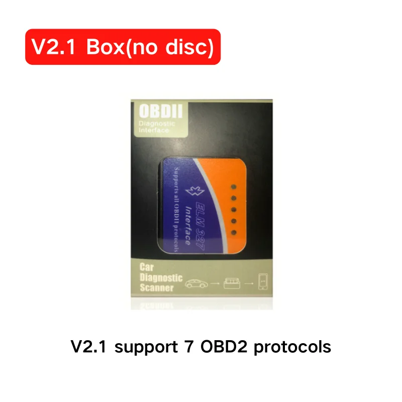 

Bluetooth-сканер ELM327 OBD2 V1.5/V2.1 Для Диагностики Автомобилей, Совместимый С Android/iOS/Windows, Интерфейс 16PIN