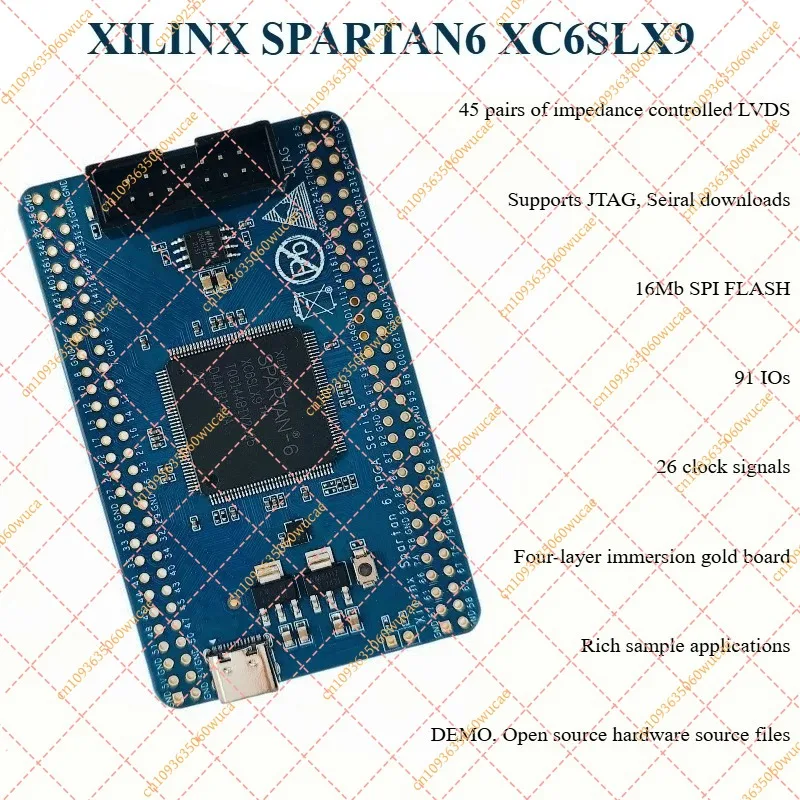 Плата-ядро FPGA Xilinx Spartan-6 XC6SLX9 |   Платформа для разработки встраиваемых систем с открытым исходным кодом (art.: 3920db5b680c3) - 3920db5b680c3