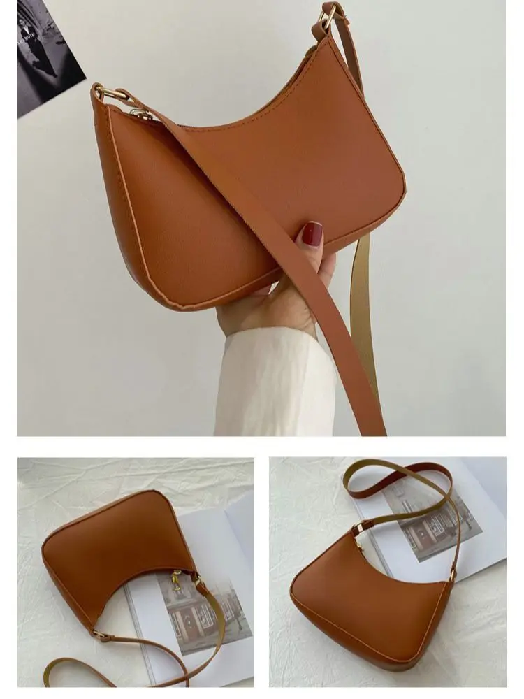 Fashion Hong Kong Style Personality Handbag Bag New 2022 Small Square Bag Trendy Texture Shoulder Bag Fashion Women's Bag Undera