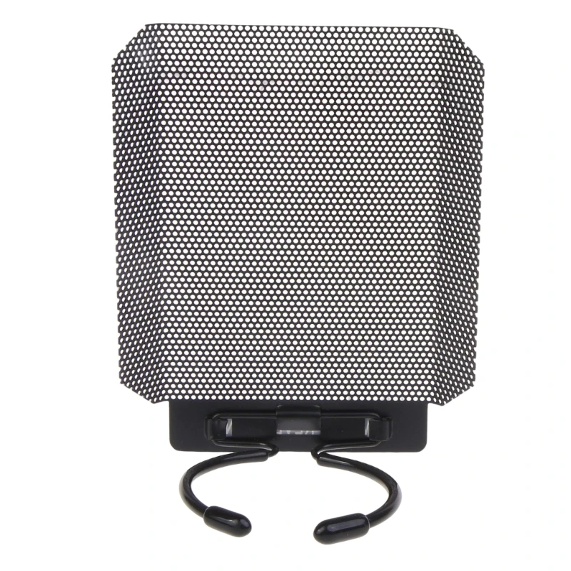 Filter, Mic  Screen with Metal Mesh, Compact Microphone  Shield Windscreen for Recording Studio,  Video