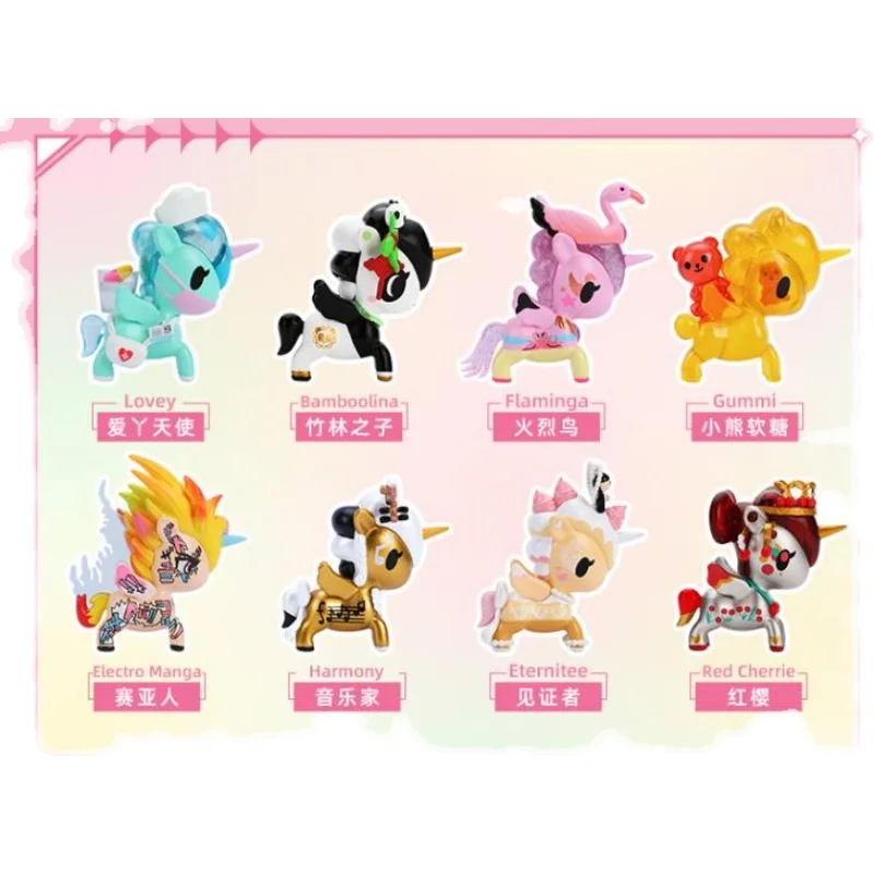 Фото Tokidoki Unicorn Family X Series слепая коробка - Коллекционная фигурка ангела медсестры пони, подарочный набор №5
