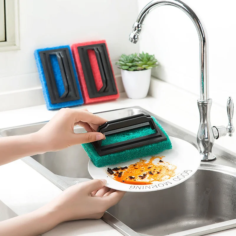 

Cleaning Sponge Brush with Handle Is Suitable for Toilet Tile Jacuzzi Swimming Pool Line Swimming Pool Cleaner Pool Accessories