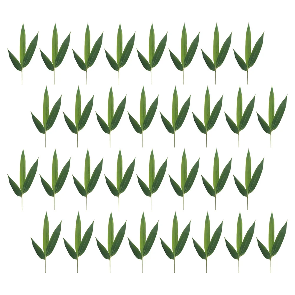 100 шт. суши бамбуковые листья декор тарелка украшения лист сашими орнамент