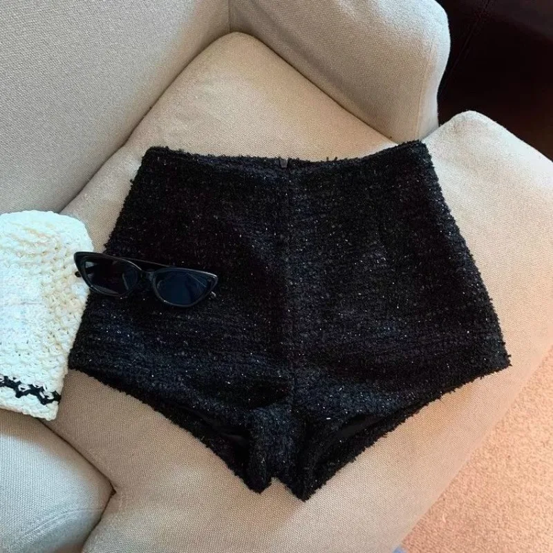 Шорты Matakawa Женские однотонные модные базовые штаны в Корейском стиле с