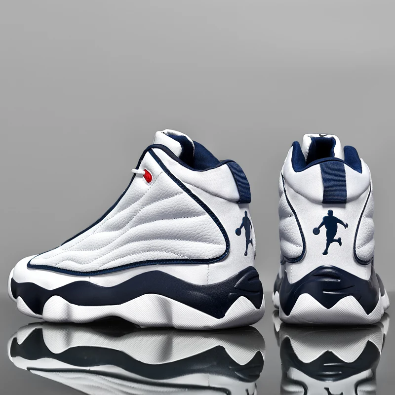 High Quality Basketball Shoes Men Sneakers Boys Basket Shoes Autumn High Top Non-slip Outdoor Sports Shoes Man Gym Athletic Shoe