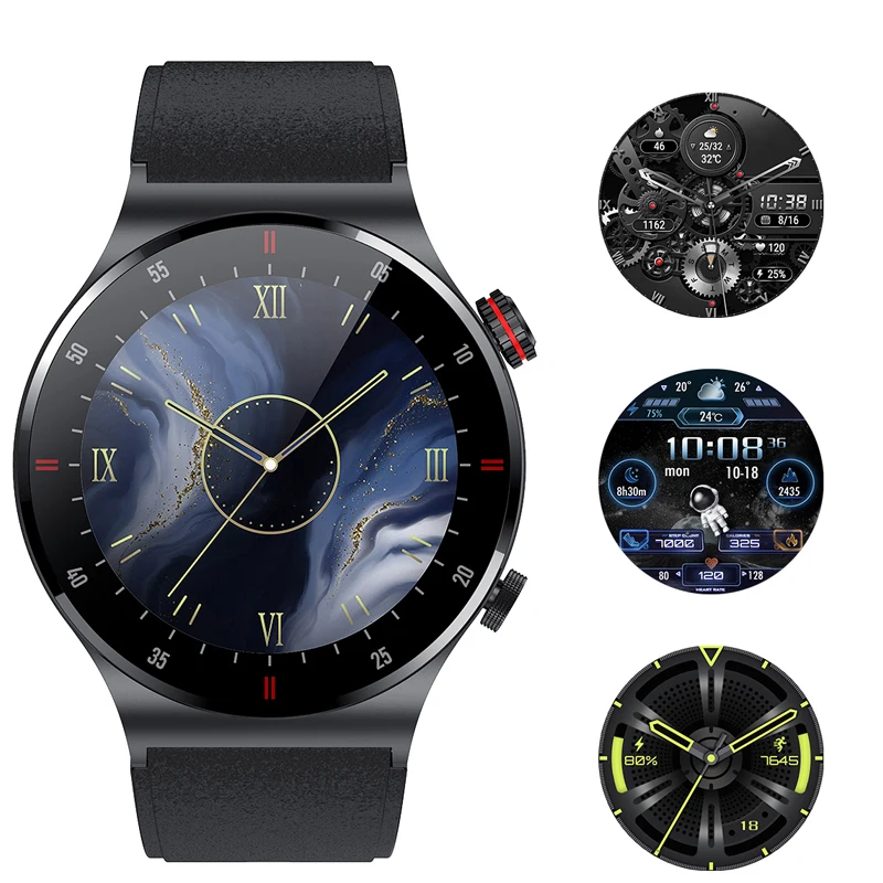 

2023 New NFC Bluetooth Call Smart Watch Men for Vivo iQOO Neo8 1.28 Inch Business Watch ECG+PPG Smartwatch Man GPS Sports Track