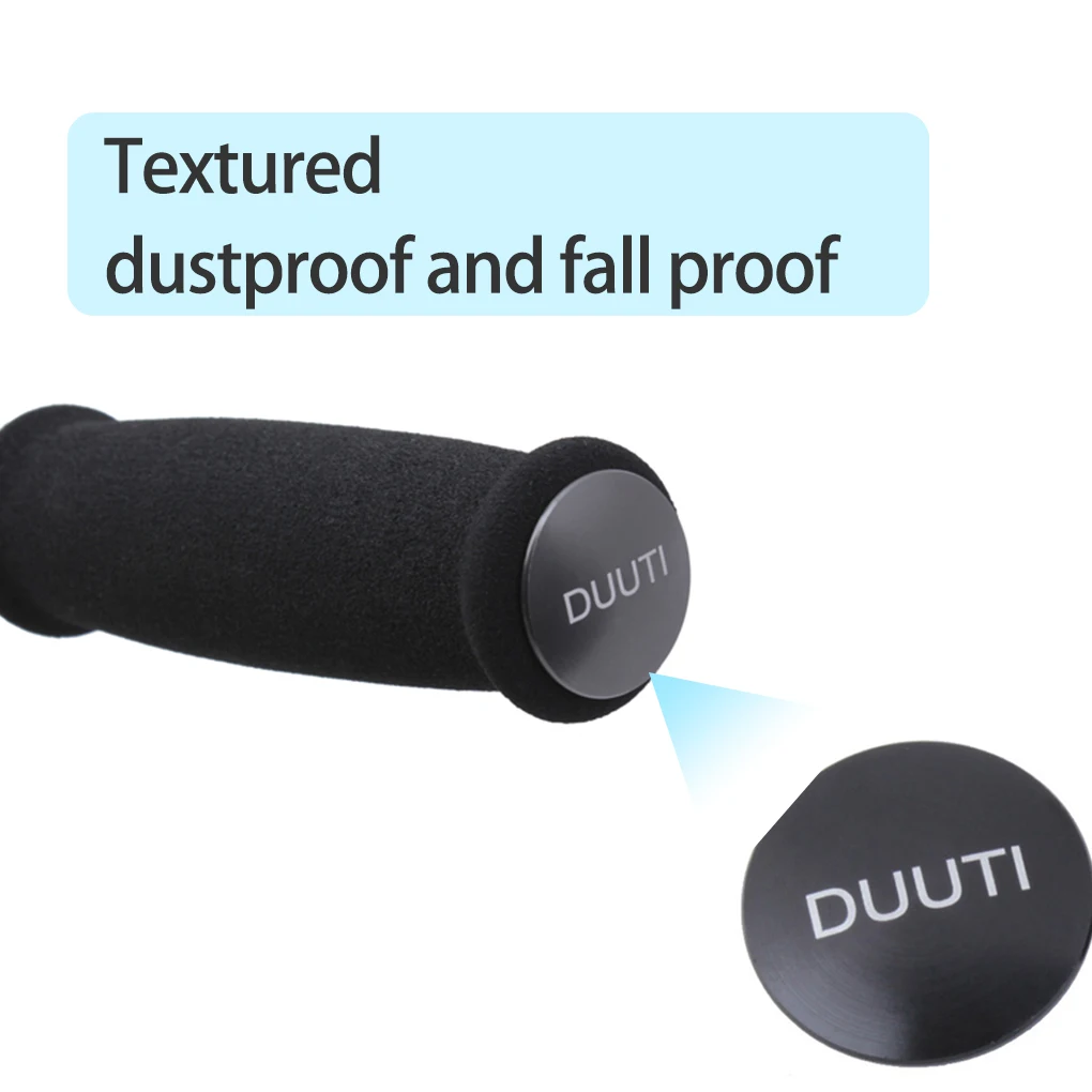 

DUUTI Bicycle Handlebar End Caps Sturdy Aluminum Alloy Exquisite Anti-Dust Fall Proof Bike Grip Cap for Road Mountain Bike