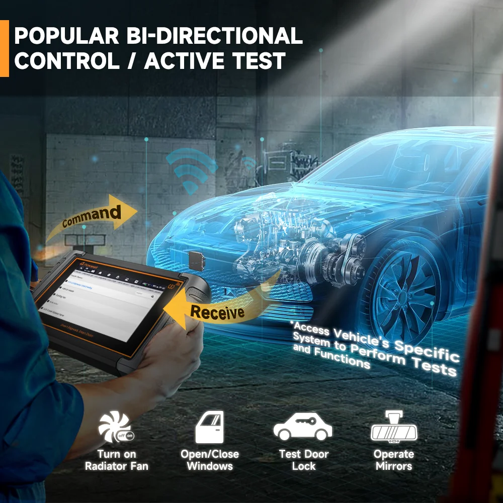Инструмент программирования FOXWELL NT809TS TPMS все системы диагностики