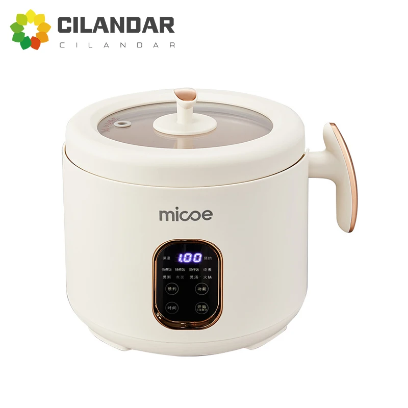 Электрический кулинарный горшок многофункциональный домашний для