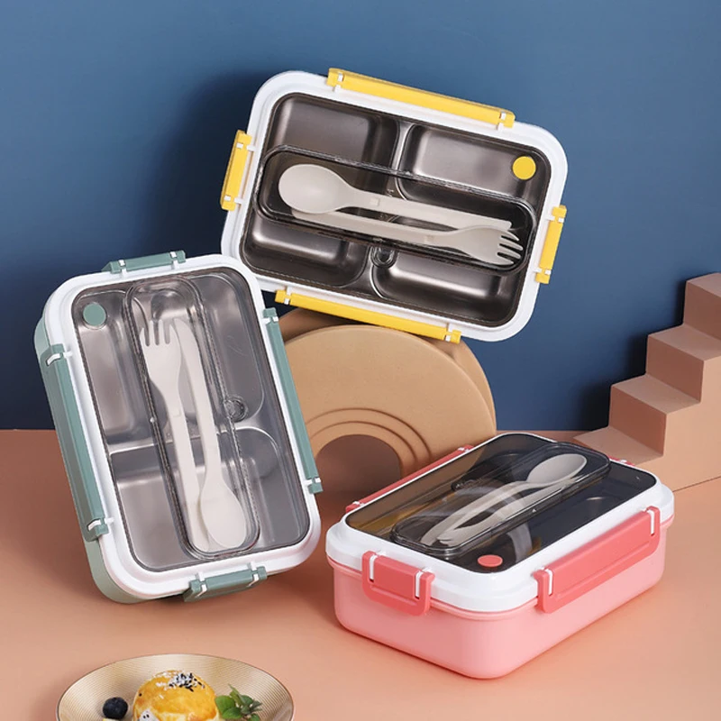 

Lunch Box for Students Office Adult Bento BoxHot Selling 304 Stainless Steel Insulated Back To School