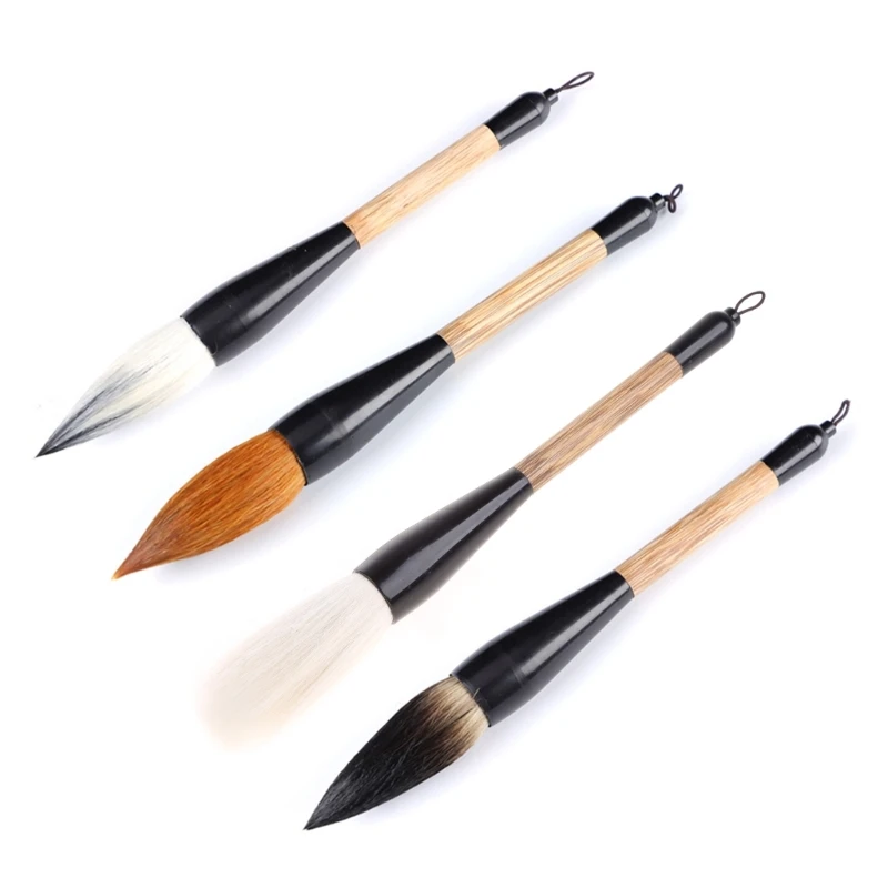 

Large Chinese Calligraphy Brushes Bear Weasel Woolen Mixed Hair Writing Painting