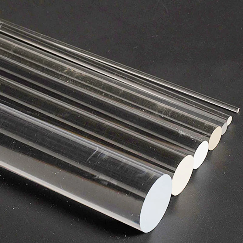 

Clear Acrylic Perspex Round Rod Circular Bar 2mm To 350mm