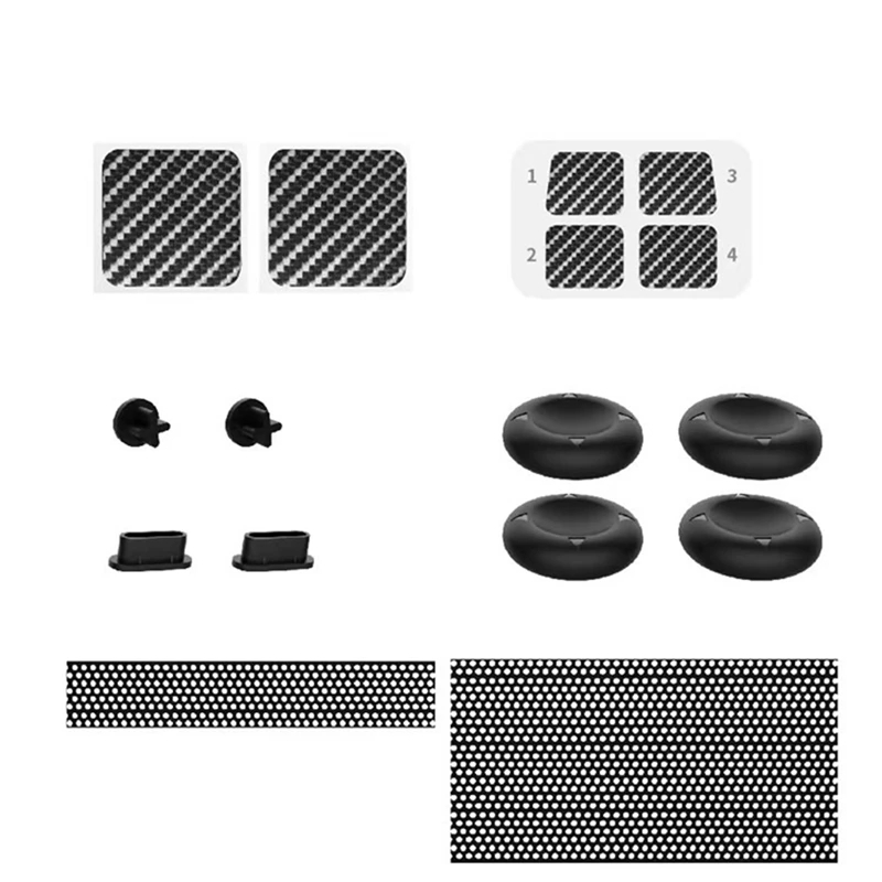 

Пылезащитная заглушка + наклейка на кнопку + набор силиконовых клавишных колпачков игровые аксессуары