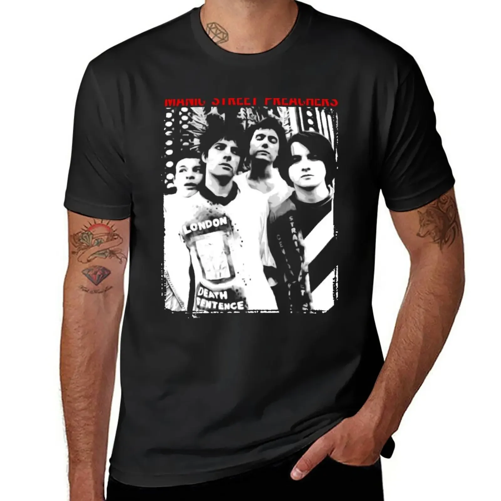 Rock Manic T-Shirt tops Short sleeve tee graphics men t shirts