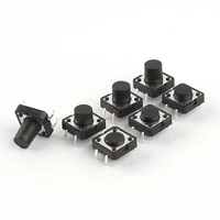 10pcs 12x12 panel pcb momentary tactile tact mini switch 12124 3mm 5mm 6789101112 mm 4pinc tact switch