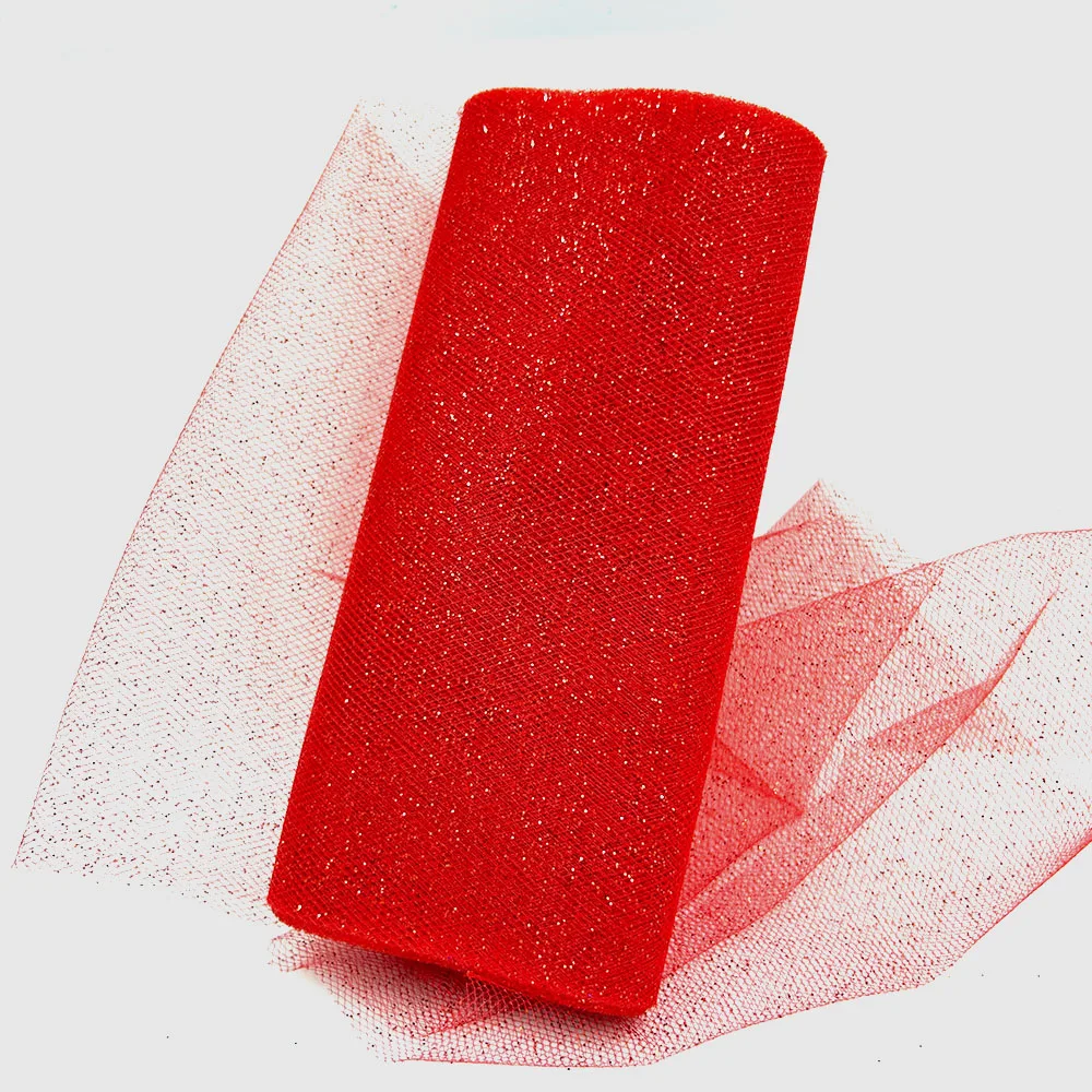 

Блестящие тюлевые рулоны 6"x10 ярдов, 10 шт.