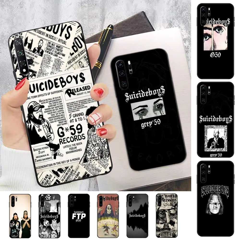 Чехол для телефона New World S-SuicideboyS Huawei P 8 9 10 20 30 40 50 Pro Lite Psmart Honor 70 Mate 20lite