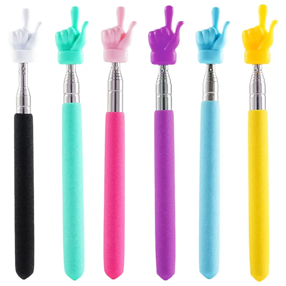

Finger Reading Guide Preschool Teaching Tools Telescopic Sticks Educational Learning Toys For Children Class Whiteboard Pointer