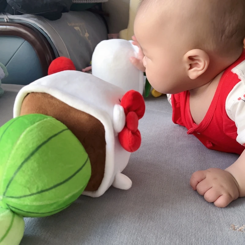 Цветочный горшок культура плюшевая игрушка настольное украшение мультяшное