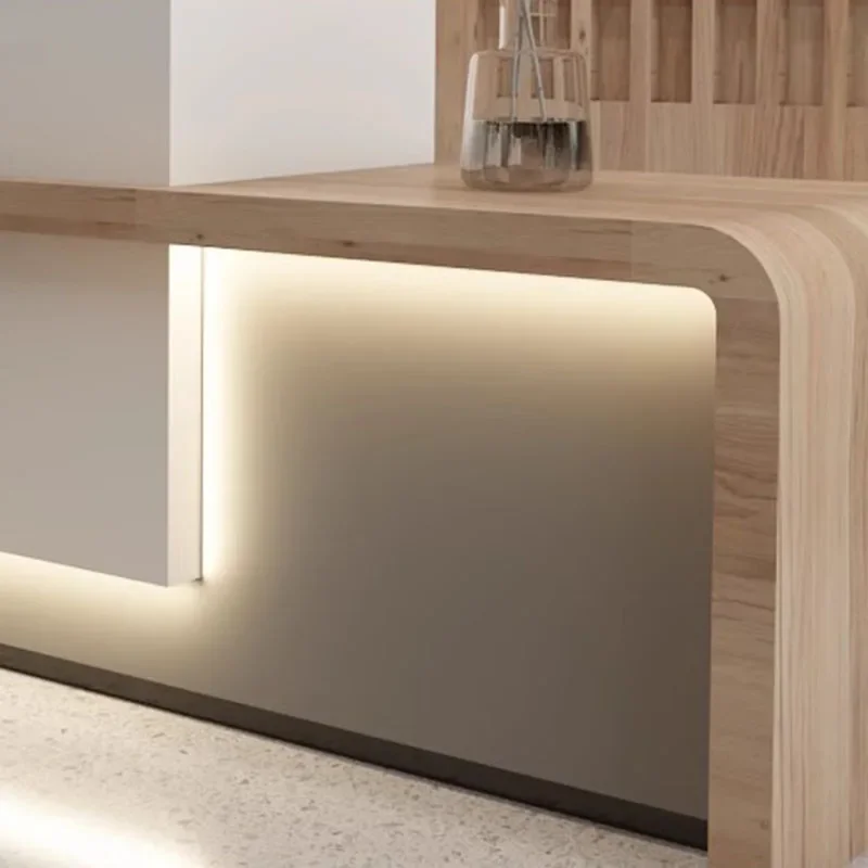 Современные аксессуары для освещения парикмахерской простой кассир стол