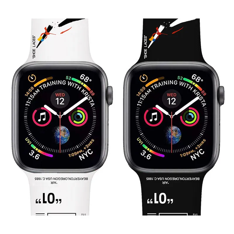Ремешок силиконовый для apple watch SE Band 44 мм 45 40 38 42 |