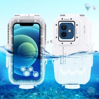 40m130ft waterproof diving housing photo video taking underwater housing for iphon case 13 pro max12 pro max1212 pro12 mini