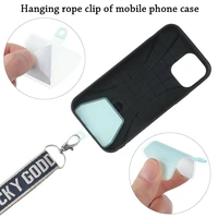 New Phone Lanyard Gasket Universal Detachable Self-adhesive Mobile Phone Patch Anti-lost Phone Lanyard Chain Accessories