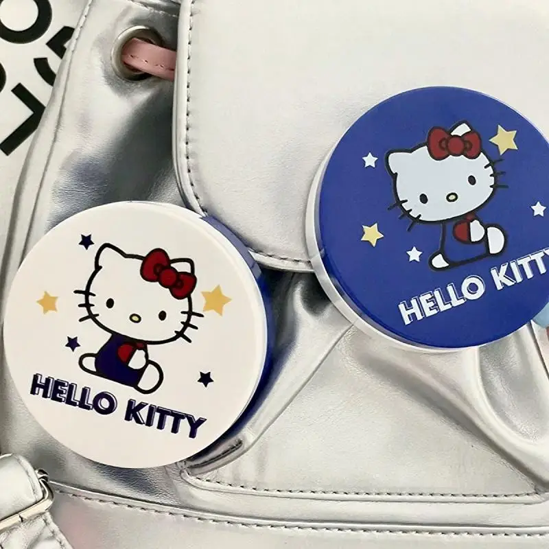 Kawaii Sanrio Hello Kitty Коробка для хранения контактных линз Компактная портативная
