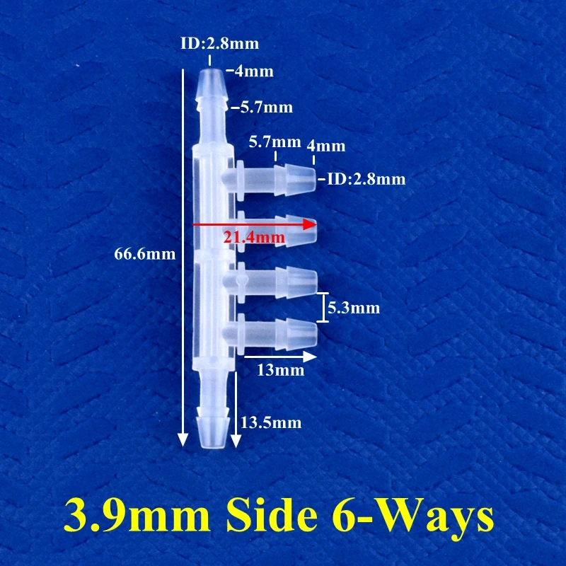 

Соединитель шланга SgooHan 6-ходовой 2,4~7,9 мм