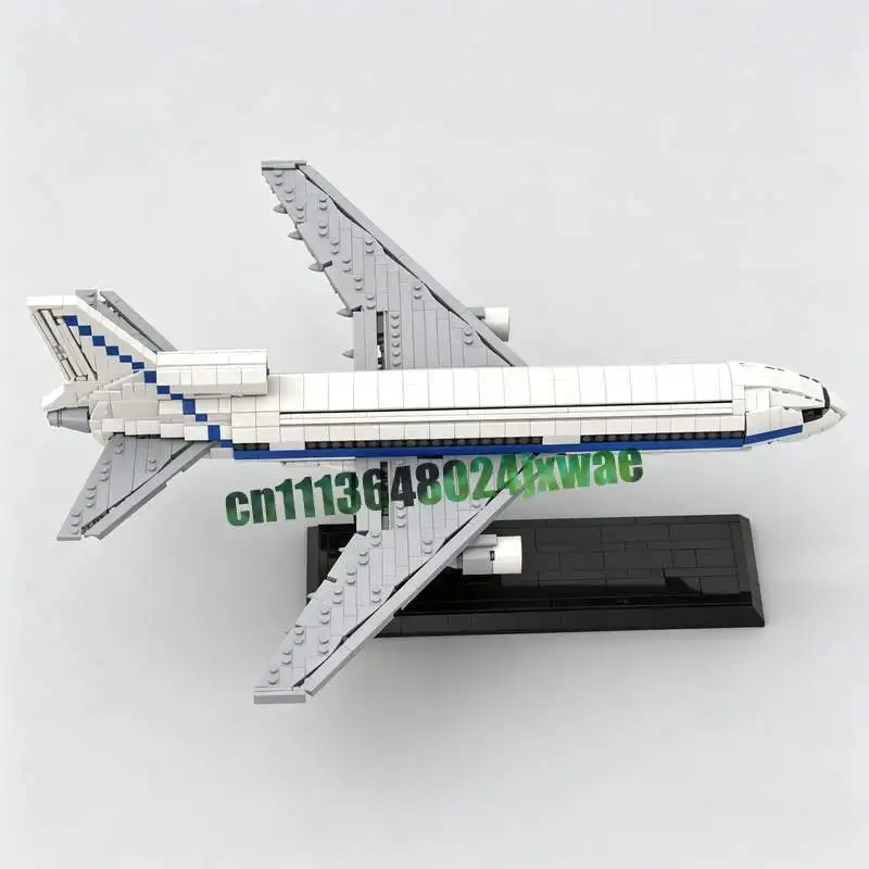 Фото Конструктор Lockheed Tristar (1917 деталей): Модель космического самолета MOC, сборная головоломка, игрушка-подарок, креативные кирпичики для демонстрации №2