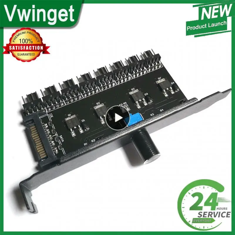 

1 ~ 10 шт. высокая точность и хорошая производительность 12 В 3 контакта/4 контакта 3 контакта/4 контакта контроллер концентратора вентилятора ручка регулировки нескольких типов