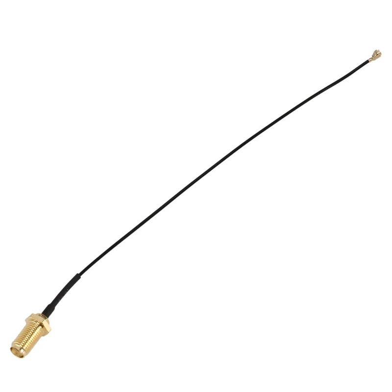 

100 шт. разъем антенны Wifi Pigtail SMA Female к IPX удлинительному кабелю 15 см