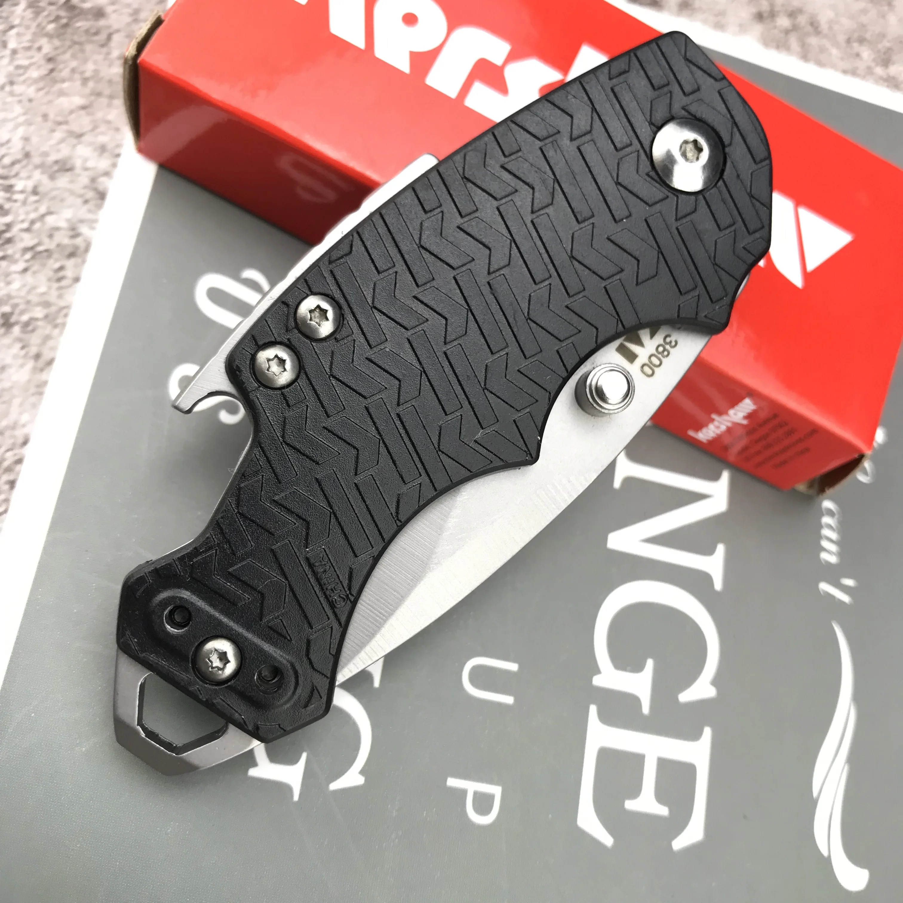 Мини Складной нож kerшоу 3800 7CR1 3MOV стальные тактические инструменты для