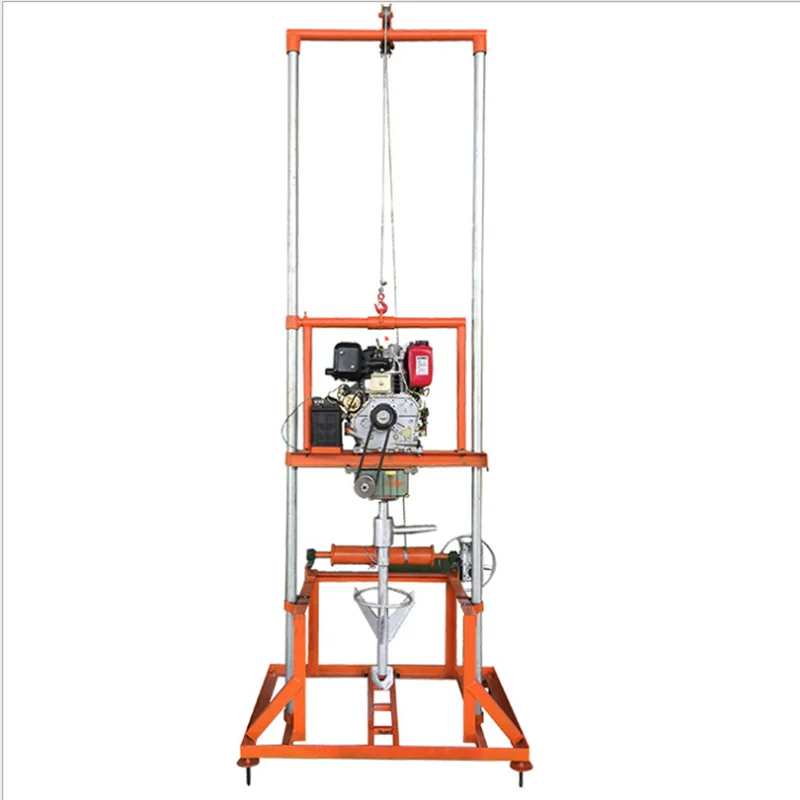 

Gasoline engine drilling rig Rural water well Gantry water drilling rigs for sale