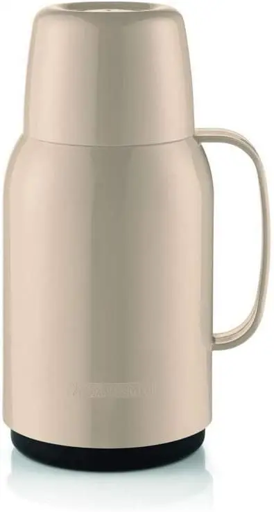 

Garrafa Térmica Plástico Gostar Bege Pote de água com punho chaleira de água do refrigerador da grande capacidade