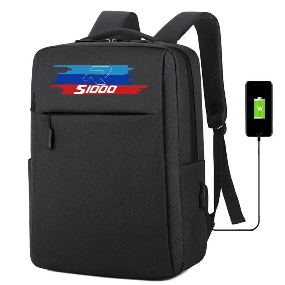 

FOR BMW R S1000 R1200GS R1250ADV R1250GS 2023 New Waterproof backpack with USB charging bag Men's business travel backpack