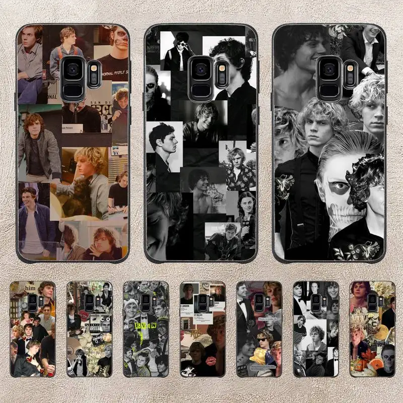 

Evan Peters Phone Case For Samsung Note 8 9 10 20 Note10Pro 10lite 20ultra M20 M51 Funda Case