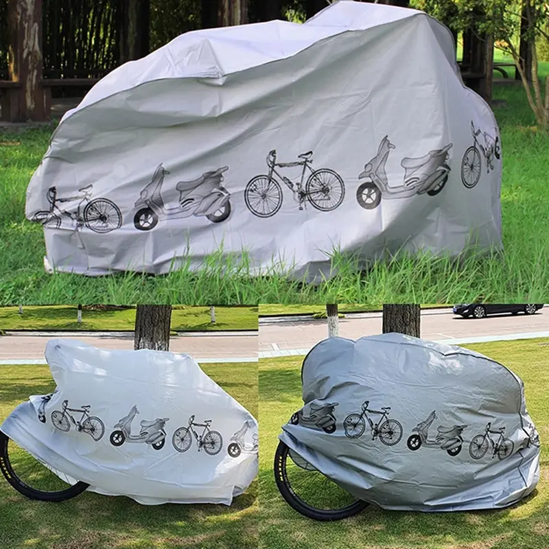 

200x110CM Waterproof Bicycle Cover Outdoor Dustproof Sunshine Covers UV Guardian Bike Case Cover Bicycle Gear Bike Accessories