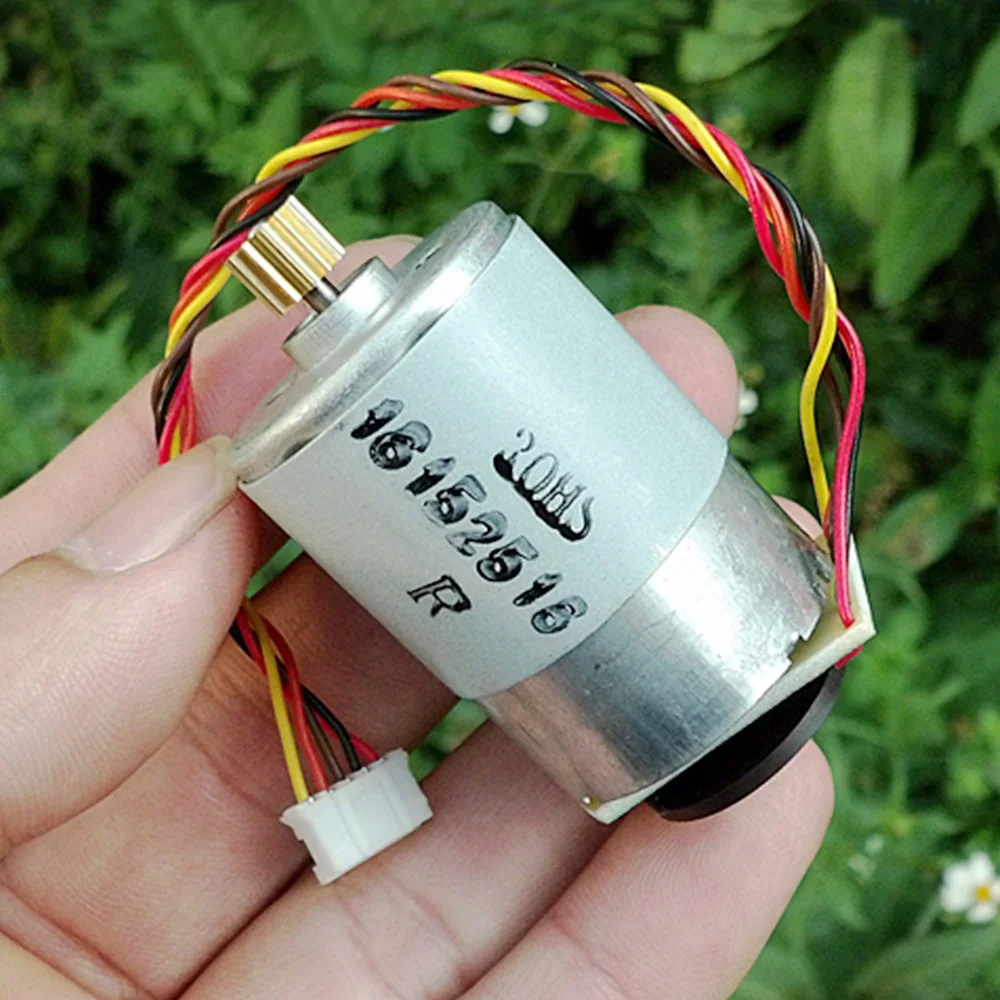 НОВЫЙ двигатель постоянного тока 12 В-24 В RS-385 с медной шестерней и кодировщиком