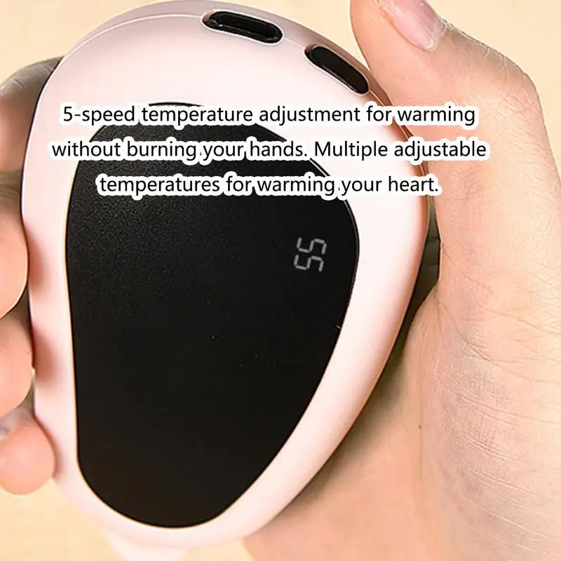 USB-грелки для рук перезаряжаемая от USB зимняя грелка модный внешний вид