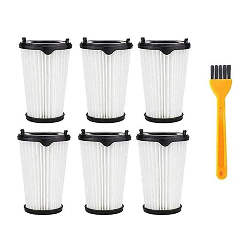 

6 Filter For AEG Ergorapido Vacuum Cleaner For All AEG CX7-2 Ergorapido Vacuum Cleaners And 1 Small Brush